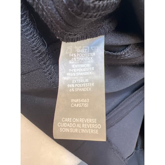 NWT Calvin Klein Fold Over Off The Shoulder Sheath Dress Women's 4 Black White - Picture 6 of 6